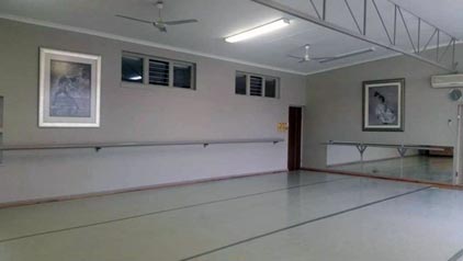 The dance studio at Première Dance Academy